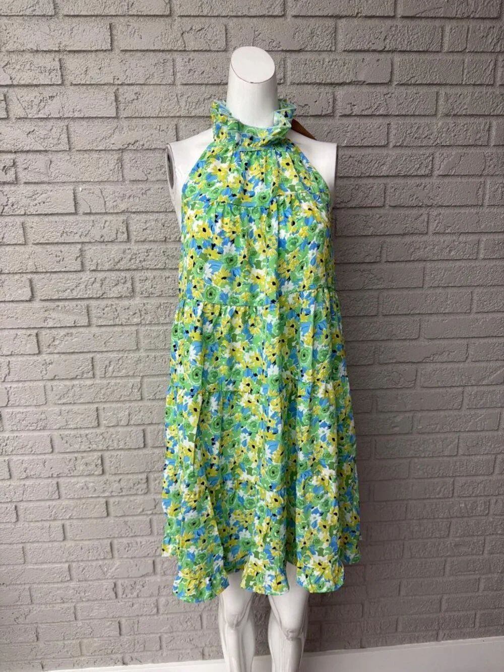 Umgee Women’s Floral Sleeveless Better With You Dress Size L